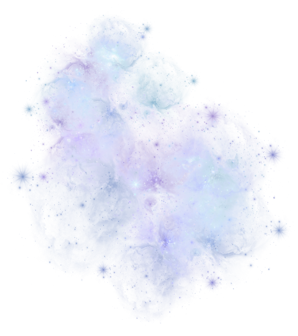 Watercolor Galaxy Element